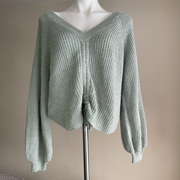 SO Cinched Front Sweater - Picture 2 of 3